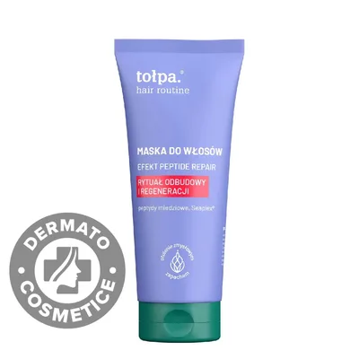 Masca pentru par cu peptide Dermo Hair, 200ml, Tolpa
