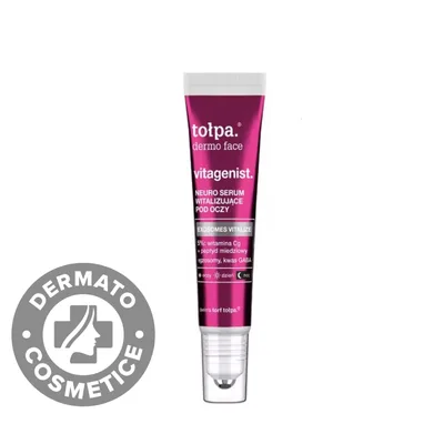 Ser revitalizant pentru ochi cu vitamina Cg Dermo Face Vitagenist, 15ml, Tolpa
