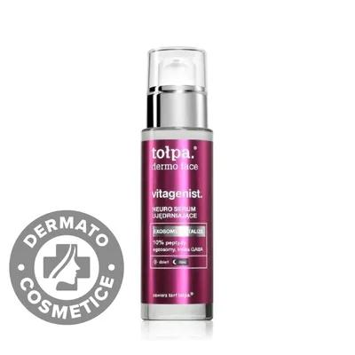 Ser cu peptide pentru fermitatea pielii Dermo Face Vitagenist, 30ml, Tolpa