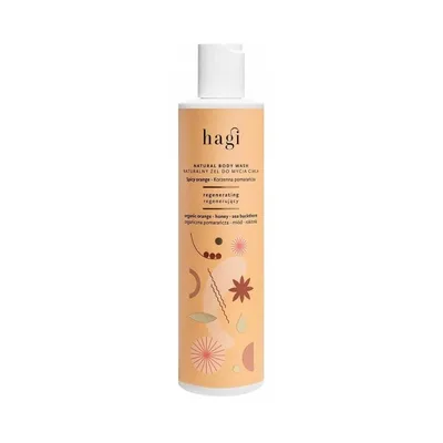 Gel de dus regenerant Spicy Orange, 300ml, Hagi