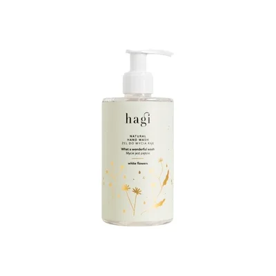 Sapun lichid pentru maini cu Flori Albe, 300ml, Hagi