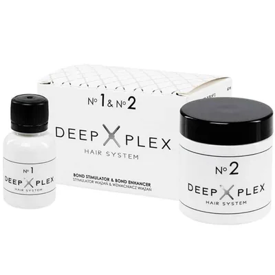 Set Tratament Profesional pentru par No. 1 150ml + No. 2 290ml, Deep Plex