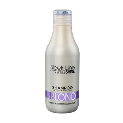 Sampon Violet Blond cu pigment neutralizant violet, 1000ml, Sleek Line