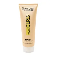 Masca pentru par ondulat Waves & Curls, 1000ml, Sleek Line