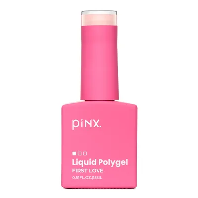 Polygel lichid First Love Gentle Affection, 15ml, Pinx.