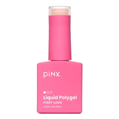 Polygel lichid First Love Secret Baby, 15ml, Pinx.