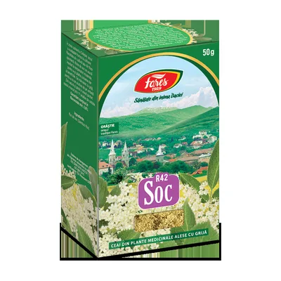 Ceai de soc, 20 plicuri, Fares