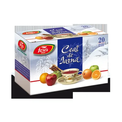 Ceai de iarna, 20 plicuri, Fares