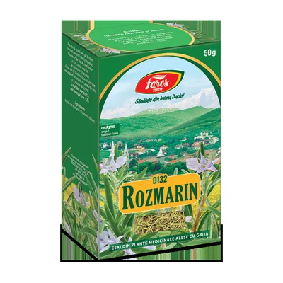 Ceai frunze de rozmarin, 50g, Fares