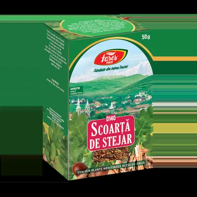 Ceai Stejar scoarta D140, 50g, Fares