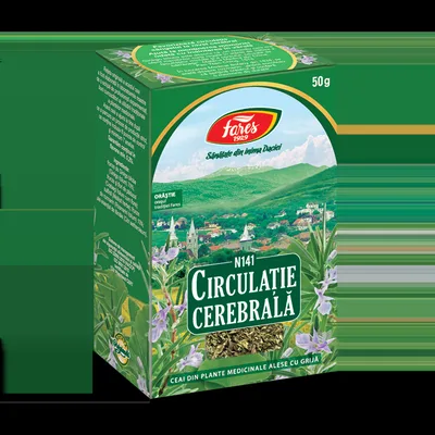 Ceai Circulatie Cerebrala N141, 50g, Fares