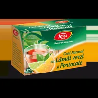 Ceai cu lamai verzi si portocale Ceaiurile Lumii, 20 plicuri, Fares