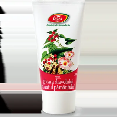 Gel Gheara Diavolului si Untul Pamantului, 50ml, Fares