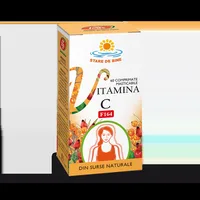 Vitamina C din surse naturale F164, 60 comprimate masticabile, Fares