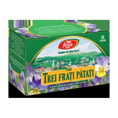 Ceai Trei frati patati, 20 plicuri, Fares