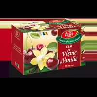 Ceai de visine si vanilie, 20 plicuri, Fares