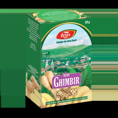 Ceai de ghimbir, 50g, Fares