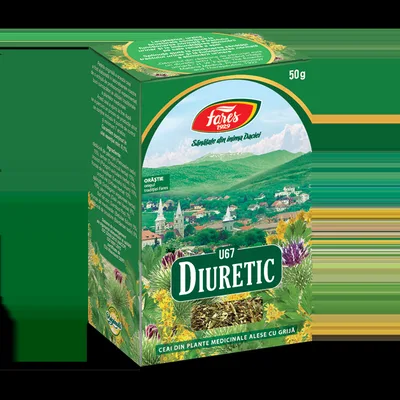 Ceai Diuretic U67, 50g, Fares