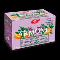 Ceai de nalba cu mandarine Armonie, 20 plicuri, Fares