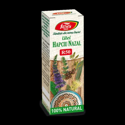 Ulei decongestionant nazal Hapciu Nazal R50, 5ml, Fares