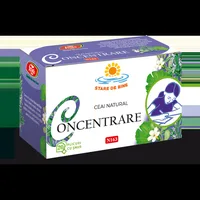 Ceai Concentrare, 20 plicuri, Fares