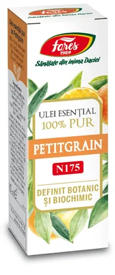 Ulei esential de Petitgrain N175, 10ml, Fares