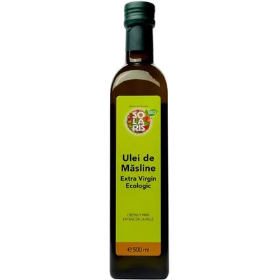 Ulei bio extravirgin de masline, 500ml, Solaris