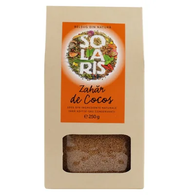 Zahar de cocos, 150g, Solaris