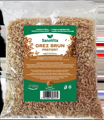 Orez brun prefiert, 500g, SanoVita