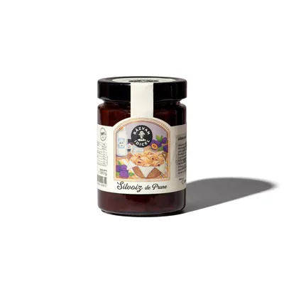 Silvoiz de prune fara zahar, 380g, Razvan Idicel