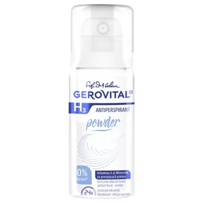 Deodorant-antiperspirant H3 Powder, 150ml, Gerovital
