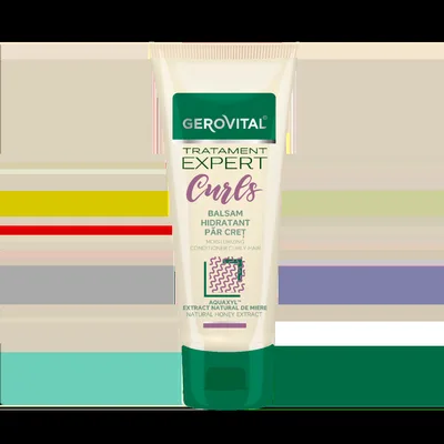 Balsam hidratant pentru par cret Tratament Expert, 150ml, Gerovital