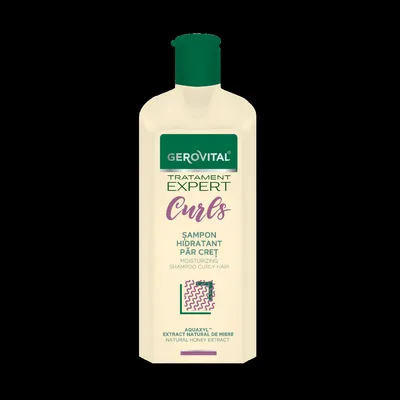 Sampon hidratant pentru par cret Tratament Expert, 250ml, Gerovital