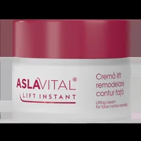 Crema lift pentru remodelare contur fata Lift Instant, 50ml, AslaVital
