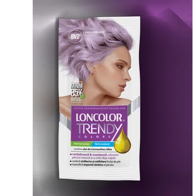 Vopsea de par semi-permanenta Trendy Colors BV2, 50ml, Loncolor