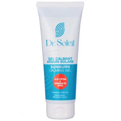 Gel calmant pentru arsuri solare, 100ml, Dr. Soleil