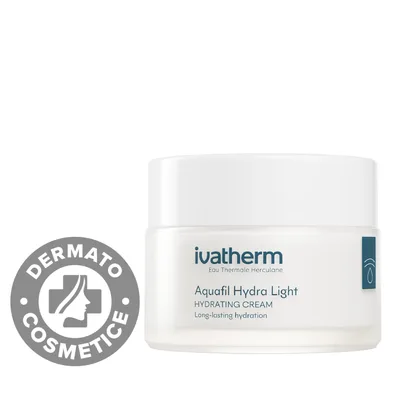 Crema hidratanta pentru piele normal-mixta Aquafil Hydra Light, 50ml, Ivatherm