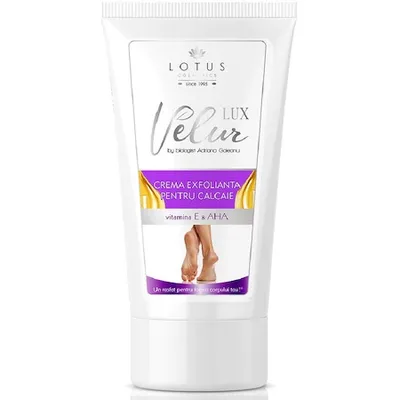 Crema pentru calcaie Velur, 150ml, Lotus Cosmetics