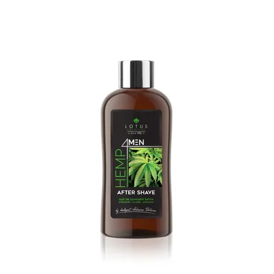 Lotiune dupa ras cu extract de ulei de canabis sativa Hemp 4 Men, 150ml, Lotus Cosmetics
