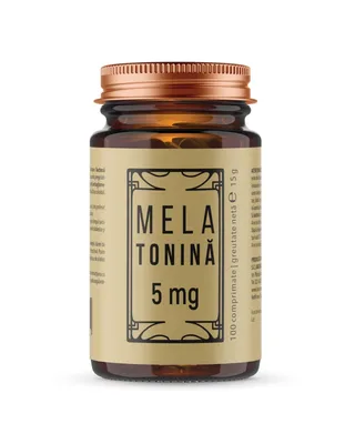 Melatonina 5mg, 40 comprimate, Laboratoarele Remedia