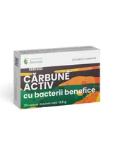 Carbuna activ cu bacterii benefice Remedios, 30 capsule, Laboratoarele Remedia