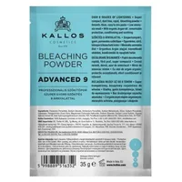 Pudra decoloranta Advanced 9 nuante, 35g, Kallos