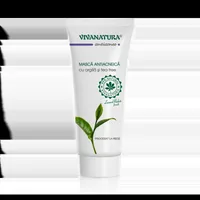 Masca antiacneica cu argila si tea tree, 75ml, VivaNatura