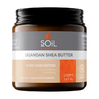 Unt de Shea Fair Trade Pur Inodor 100% Organic, 100ml, Soil