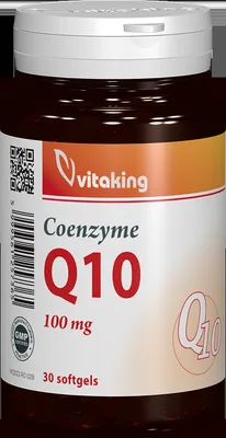 Coenzima Q10 naturala 100mg, 30 capsule gelatinoase, Vitaking