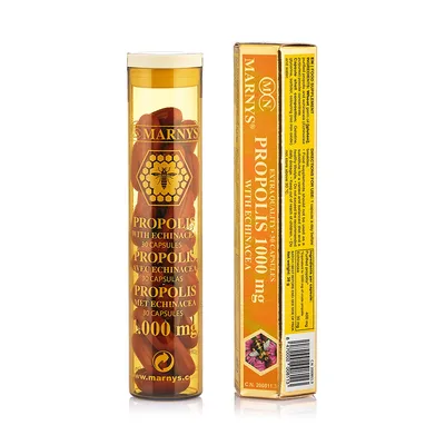 Propolis 1000 Mg + Echinacea, 30 capsule, Marnys