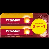 Pachet Vitamax 2 la pret de 1, 2 x 20 comprimate efervescente, Perrigo