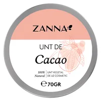 Unt de cacao pentru uz cosmetic, 70g, Zanna