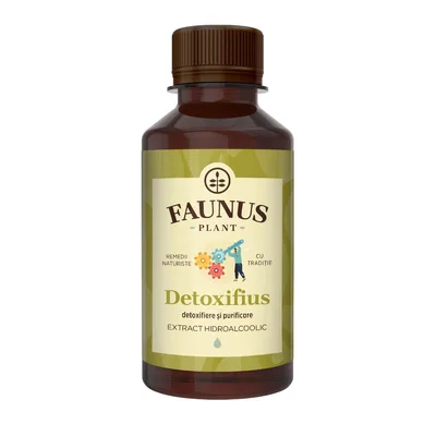 Tinctura detoxifiere Detoxifius, 200ml, Faunus Plant