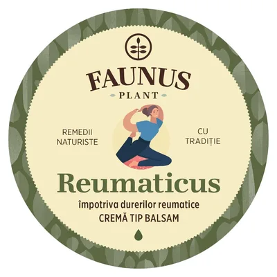 Unguent pentru dureri reumatice Reumaticus, 50ml, Faunus Plant